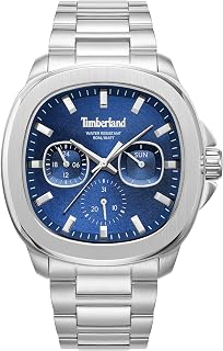 Timberland Swansey Watch - Quartz Movement - Case Width: 50 mm - Stainless Steel - 5 ATM