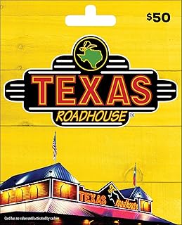 Texas Roadhouse Physical Gift Card | Traditional - $50