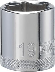 DEWALT DWMT86314OSP 6 Point 3/8'' Drive Socket 19MM