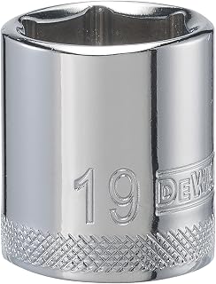DEWALT DWMT86314OSP 6 Point 3/8'' Drive Socket 19MM