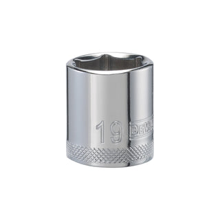 6 Point 3/8'' Drive Socket 19MM by DEWALT – One Size, Blend, Multi, Model DWMT86314OSP