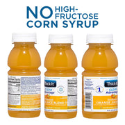 Clear Advantage Moderately Thick Orange Juice by Thick-It – 8 Fl Oz (Pack of 24), Model B478-L9044