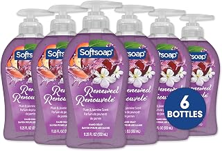 Softsoap Renewed Hand Soap, Plum and Jasmine Scent, 11.25 fl oz (6 pack)