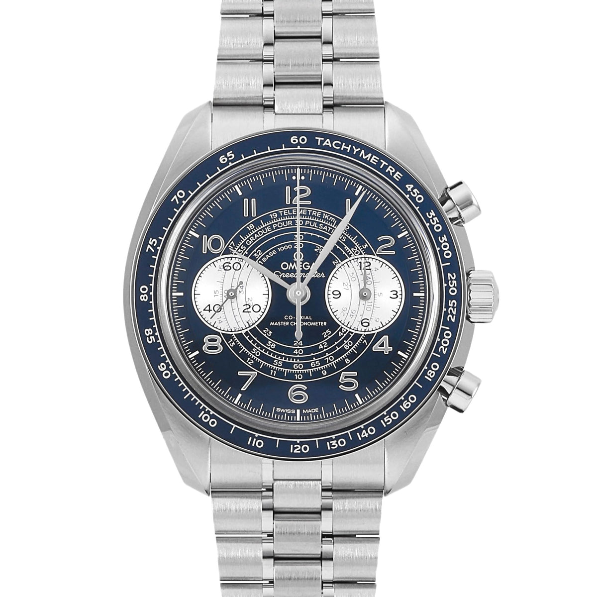 Speedmaster Chronograph Hand Wind Blue Dial Men's Watch by Omega – Model 329.30.43.51.03.001