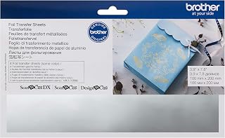 Brother CAFTSSIL1 Foil Sheet, Silver
