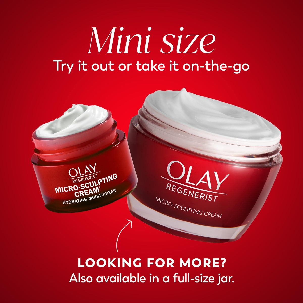 Regenerist Micro-Sculpting Cream Face Moisturizer by Olay – 0.5 Ounce (Pack of 1), Red, Model 075609192043