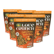 Dark Chocolate & Peanut Butter Granola by Love Crunch – 11.5 Ounce (Pack of 6), Pack of 6, Model 16207U2
