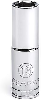 GEARWRENCH 3/8" Drive 6 Pt. Deep Socket, 13mm - 80395