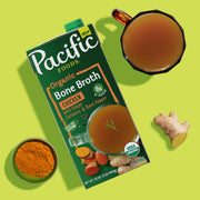 Organic Turmeric Ginger Black Pepper Bone Broth by Pacific Foods – 32 Ounce (Pack of 1)