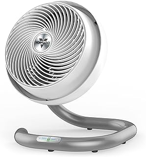 Vornado 623DC Energy Smart Mid-Size Air Circulator Fan with Variable Speed Control, Signature Vortex Airflow, Powerful Cooling, Targeted Airlfow, Manual Control Dial, Fan for Bedroom and Home, White