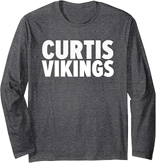 Curtis Vikings Bold Long Sleeve T-Shirt