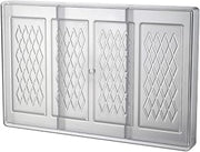Fat Daddio's PCM-2091 Polycarbonate Flat Bar Candy & Chocolate Mold, 11 x 7 Inch, Translucent