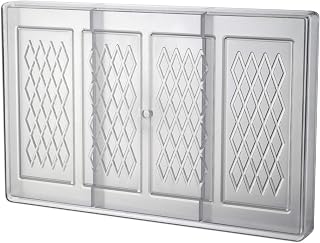 Fat Daddio's PCM-2091 Polycarbonate Flat Bar Candy & Chocolate Mold, 11 x 7 Inch, Translucent