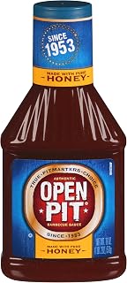 Open Pit Barbecue Sauce, Honey, 18 Ounce (Pack of 6)