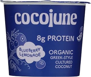 Cocojune Organic Yogurt Coconut Protein Blueberry Lemonade, 5 Ounce