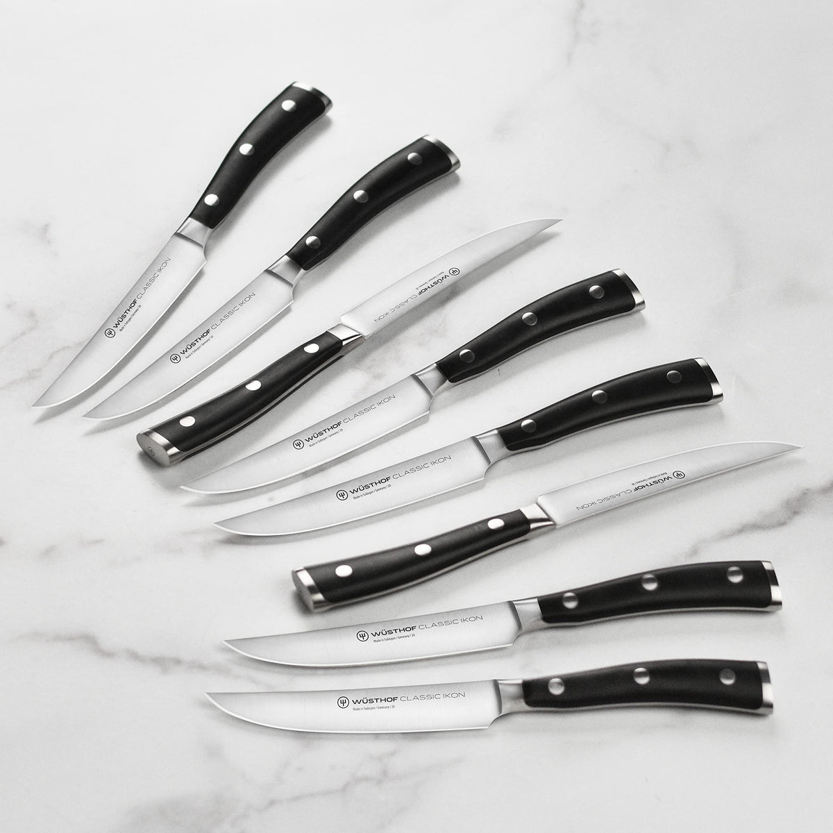 Wusthof 26 Piece Knife Block Set by Wüsthof – 26 Piece, Forged High Carbon Stainless Steel, black;tan, Pack of 26, Model Classic Ikon