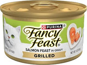 Purina Fancy Feast Grilled Salmon Feast Wet Cat Food (24) 3oz Cans