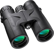 Barska Waterproof Blackhawk Compact Binoculars for Adults & Kids - High-Powered & Fogproof, Ideal for Bird Watching, Hiking, Hunting & Travelling