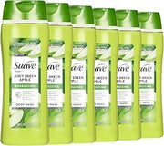 Suave Moisturizing Body Wash, with Juicy Apple and Vitamin E Extract, No Parabens, No Phtahaltes, 18 Oz Pack of 6