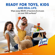 Disinfecting Wipes by Lysol – 80 Count (Pack of 1), White, Model 97181CT