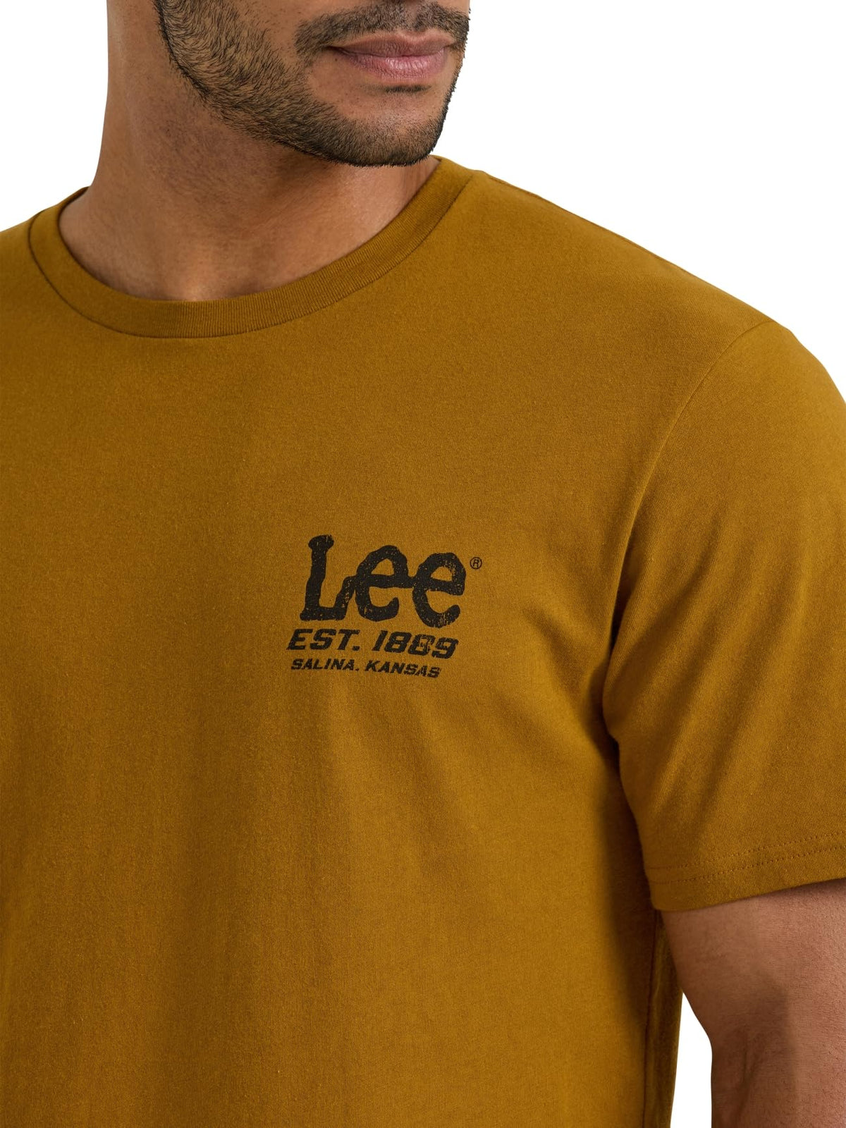 Men's Short Sleeve Graphic T-Shirt – Cotton, Tapenade, Model 112353691