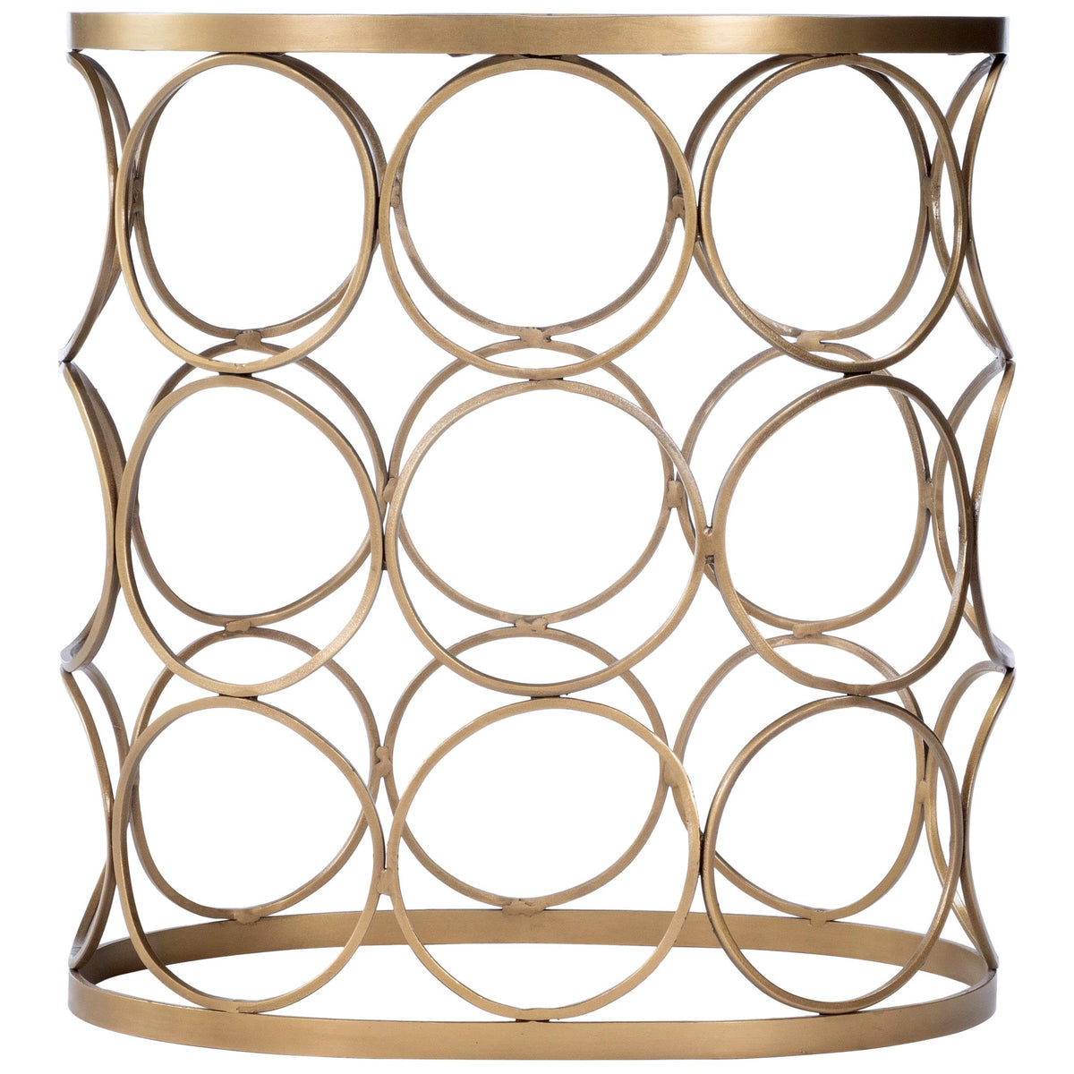 Butler Talulah Oval Marble Accent Table by Butler Specialty Company – 14"D x 19.5"W x 21"H, Wood, Multicolored, Model 6123025