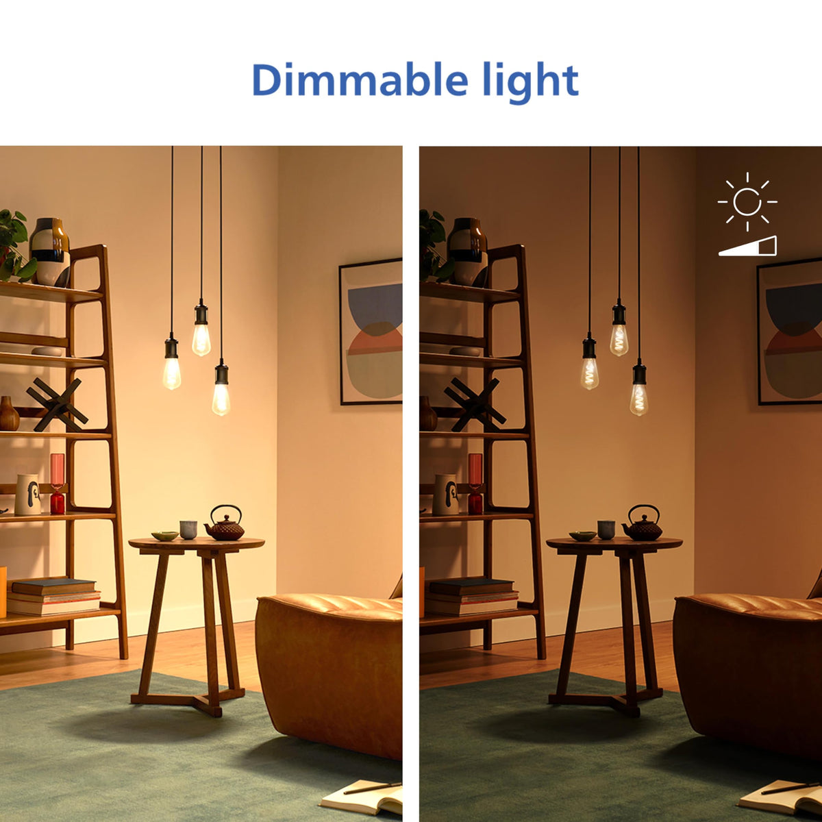 PHILIPS ST19 / Multicolor + Tunable White / 1 LED Bulbs