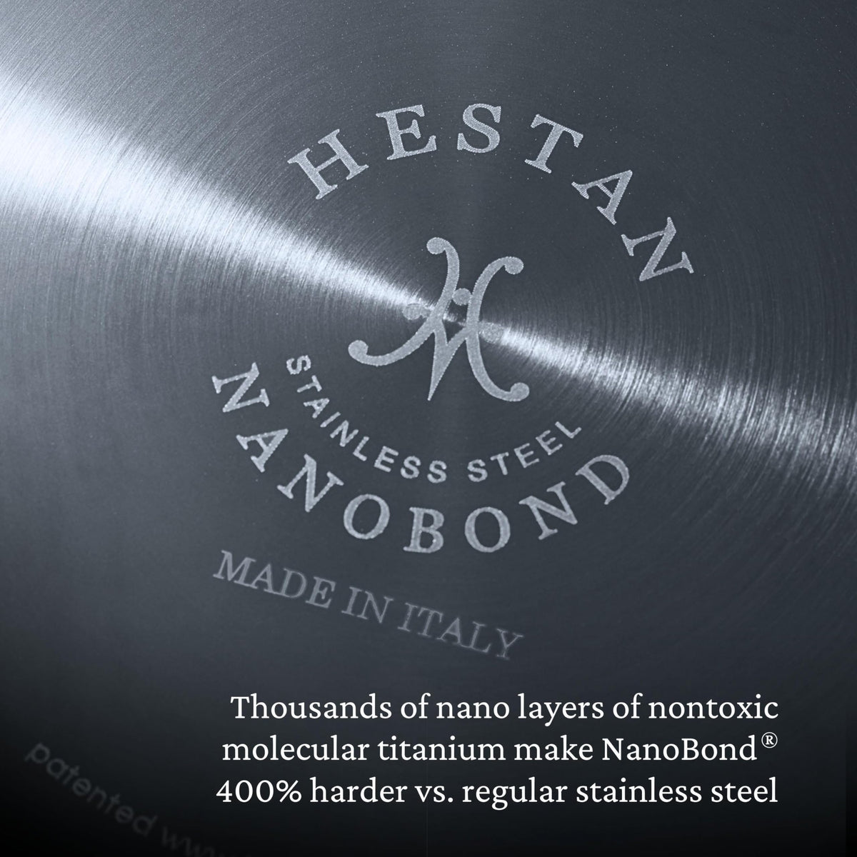 NanoBond Collection - Titanium All-In-One Pan by Hestan – All-In-One Pan (5-Quart), 5 quarts, Stainless Steel, Titanium, Model 60032