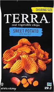 Terra Sweet Potato Sea Salt Vegetable Chips, 8.2 OZ