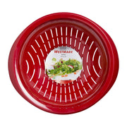 Germany Colander and Strainer with Wide Rim (Red) by Westmark – One Size, Plastic, Red, Model 2424227R