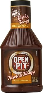 Open Pit Thick & Tangy Original Barbecue Sauce, 18 oz. (Pack of 12)