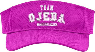 Team OJEDA Lifetime Member Family Last Name Sport Sun Visor