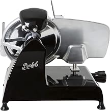 Berkel Red Line 250 Electric Slicer, 10in Blade, Sharpener, Black