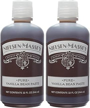 Nielsen-Massey Pure Vanilla Bean Paste for Baking and Cooking, 32 Ounce (Pack of 2)