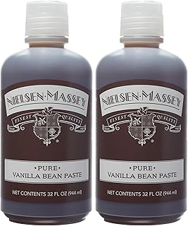 Nielsen-Massey Pure Vanilla Bean Paste for Baking and Cooking, 32 Ounce (Pack of 2)