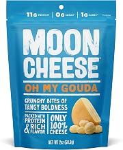 Moon Cheese - 100% Natural Cheese Snack - Gouda - 2 oz - 12 Pack
