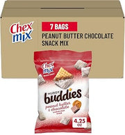 Chex Mix Snack Muddy Buddies Peanut Butter Chocolate (Pack of 7)
