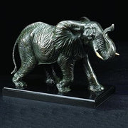 Bey-Berk International 9.5H in. Elephant Sculpture