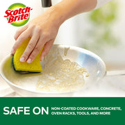 Heavy-Duty Kitchen Scrub Sponge by 3M – No Size, Plastic, Yellow