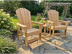 northbeam Riverside Adirondack Dining Chair, Western Red Cedar