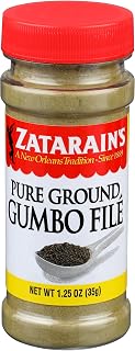 Pure Ground Gumbo File 1.25 oz by Zatarain's – 1.25 Ounce (Pack of 1), Model 0071429104136