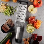 Coarse Grater PRIMELINE by GEFU – 34,9 X 8,5 X 1,8 Cm, Stainless Steel, Silver, Model GF24-29229