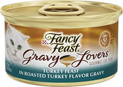 Fancy Feast Purina Gravy Lovers Turkey Feast Cat Food, 3 Ounce