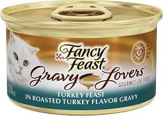 Fancy Feast Purina Gravy Lovers Turkey Feast Cat Food, 3 Ounce
