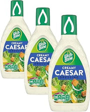 Wish-Bone Salad Dressing, Creamy Caesar, 15 oz (Pack of 3)