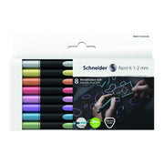 Paint-It 020 Metallic Liners by Schneider – 8 Count (Pack of 1), Copper, Multicolor, Model ML02011502