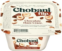Chobani Flip Chocolate Haze Craze Greek Yogurt, 5.3 Ounce -- 12 per case.