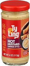 Ty Ling Hot Chinese Mustard, 4 Ounce Jars (Pack of 12)