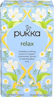 Pukka Tea Herbal Relax Organic, 20 Count