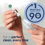 Pro Rechargeable Electric Toothbrush by Oral-B – 1 Count (Pack of 1), White, Model 1000
